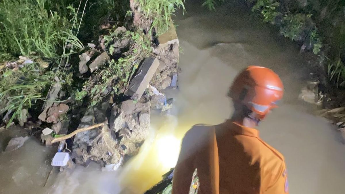 Tanggul Irigasi di Cimanggu Bogor Jebol Gegara Kali Meluap Saat Hujan — NadiKabar.com