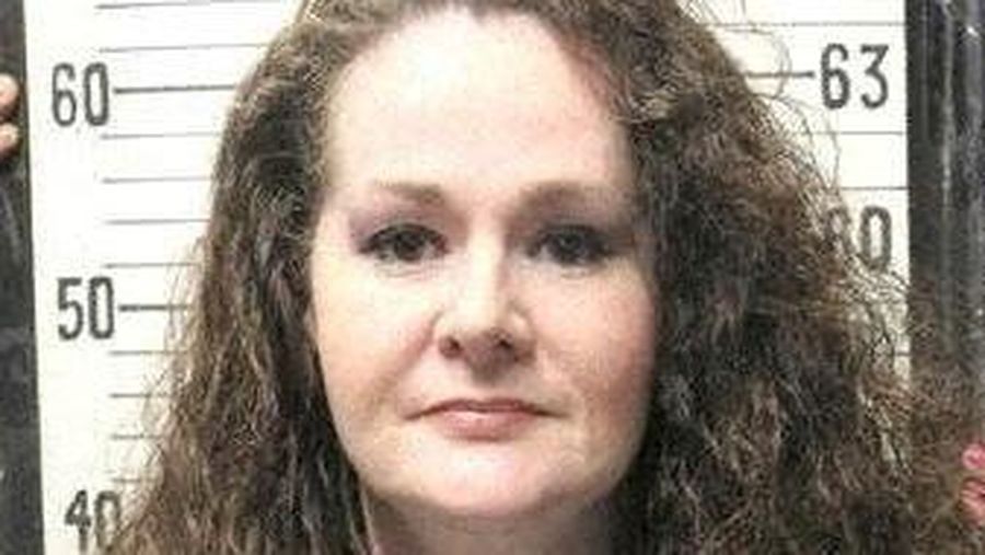 Terpidana mati Christa Pike yang ditahan di Riverbend Maximum Security Institution (RMSI) di Tennessee. (via REUTERS/POLICE HANDOUT)