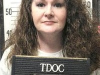 Terpidana mati Christa Pike yang ditahan di Riverbend Maximum Security Institution (RMSI) di Tennessee. (via REUTERS/POLICE HANDOUT)