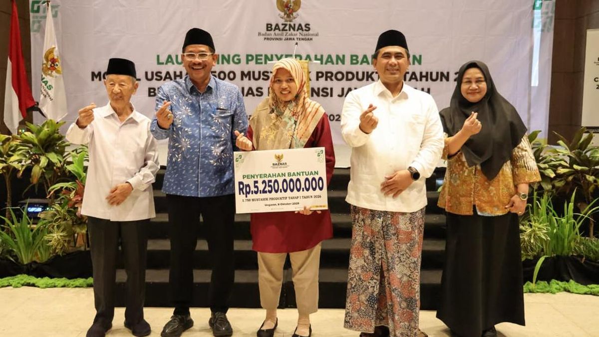 Ilustrasi berita Nasional: 1.750 Mustahik Binaan Baznas Jateng Terima Bantuan Modal Rp 5,25 Miliar