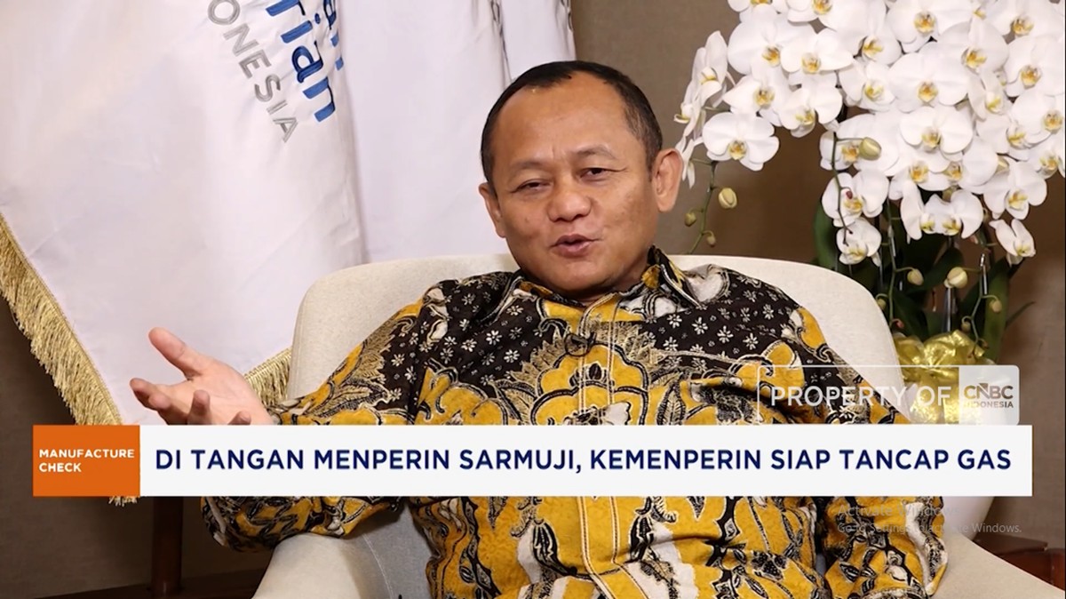Video: 100 Hari Jadi Menperin, Ini Target Sarmuji Majukan Industri RI