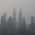 Kuala Lumpur's skyline shrouded in haze from regional wildfires, in Kuala Lumpur, Malaysia, October 9, 2026. REUTERS/Hasnoor Hussain