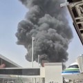 Bandara Riyadh diserang Houthi, Kamis (8/10/2026). (Social Media via REUTERS/Social Media)