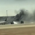 Bandara Riyadh diserang Houthi, Kamis (8/10/2026). (Tangkapan Layar sosial media X)