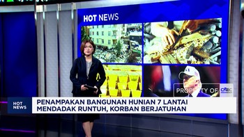 Bangunan Hunian 7 Lantai Runtuh - Trump Janji Tak Serang Iran