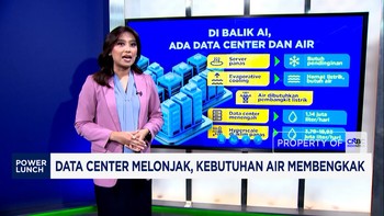 Data Center Melonjak, Kebutuhan Air Membengkak