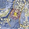 Gempa bumi Bitung-Sumut. (BMKG)