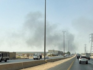 Gedung Aramco di Saudi Jadi Sasaran Houthi, Kebakaran Terjadi
