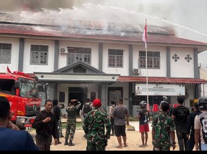 Yang Tersisa dari Lapas Merauke Dibakar Napi Imbas Razia HP