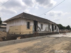 Alasan PT KAI Robohkan Belasan Rumah Kuno di Stasiun Lempuyangan