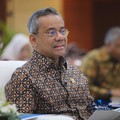 Menteri Keuangan, Suahasil Nazara menyampaikan keterangan saat Konferensi Pers APBN KiTa Edisi Oktober 2026 di Gedung Djuanda, Kementerian Keuangan, Jakarta, Jumat (9/10/2026). (CNBC Indonesia/Faisal Rahman)