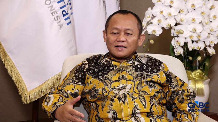Menteri Perindustrian, Sarmuji. (CNBC Indonesia TV)
