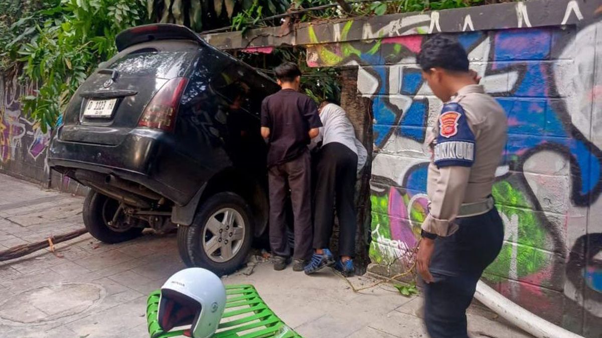 Ilustrasi berita Nasional: Tembok Pembatas Bandung Zoo Jebol Diseruduk Minibus