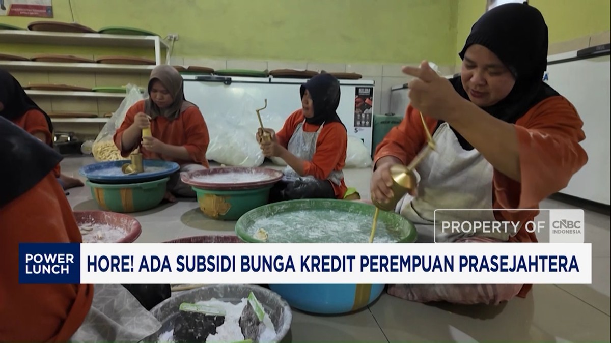 Pemerintah Terbitkan Subsidi Bunga Kredit Perempuan Prasejahtera
