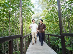 Delegasi Korsel Apresiasi Perlindungan Hutan Mangrove-Pesisir di Trenggalek