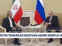 Putin Tawarkan Bantuan Akhiri Konflik Iran