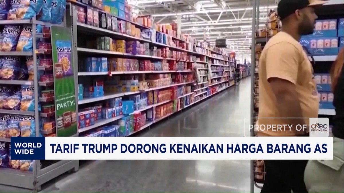 Video: Tarif Trump Dorong Kenaikan Harga Barang AS