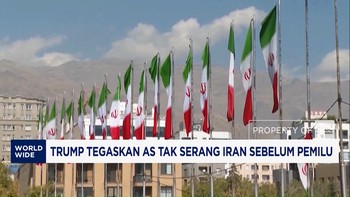 Trump Tegaskan AS Tak Serang Iran Sebelum Pemilu November