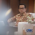 Wakil Menteri Keuangan, Nurkholisoh Ibnu Aman saat Konferensi Pers APBN KiTa Edisi Oktober 2026 di Gedung Djuanda, Kementerian Keuangan, Jakarta, Jumat (9/10/2026). (CNBC Indonesia/Faisal Rahman)