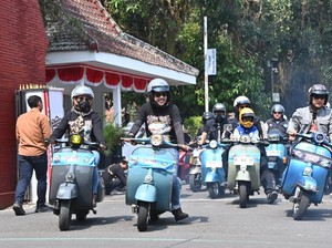 Scooterist Penuhi Pantai Prigi, Wabup Trenggalek: Gerakkan Potensi Wisata