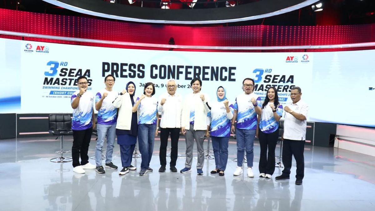 Ilustrasi berita Olahraga: SEAA Masters Swimming Championships Diikuti 600 Perenang