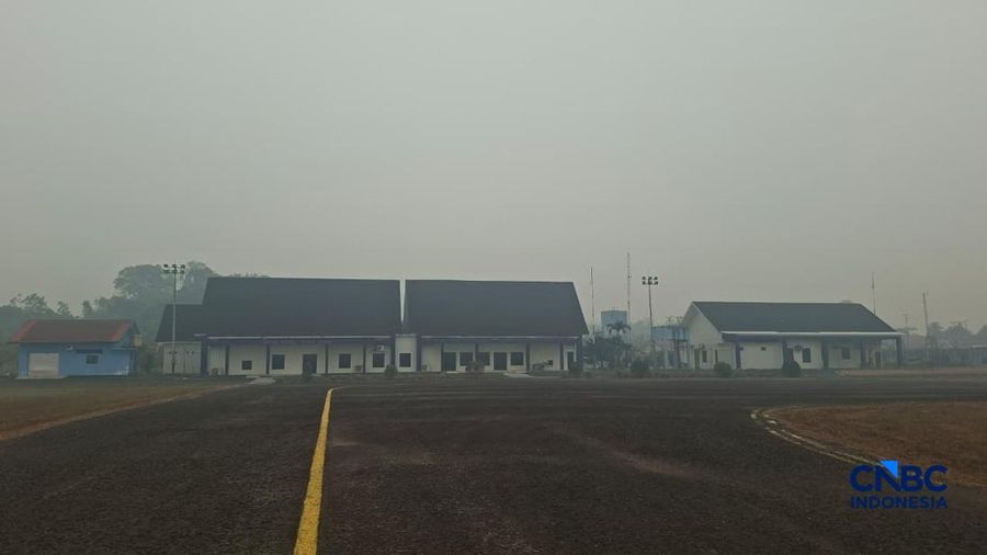 Bandara terdampak kabut asap karhutla