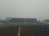 Bandara terdampak kabut asap karhutla