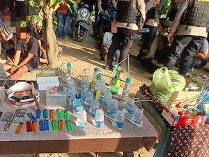 Sarang Narkoba di Deli Serdang Digerebek, 37 Orang Diamankan