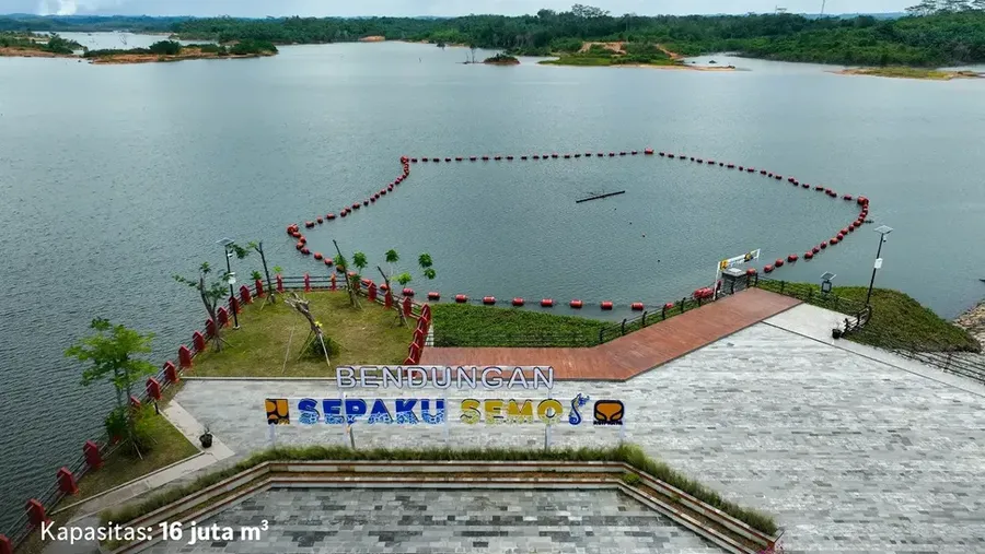 Nusantara, Ibu Kota Nusantara (IKN), telah memiliki fasilitas pengolahan air dengan kualitas air minum yang dapat dikonsumsi langsung.