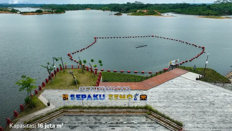 Nusantara, Ibu Kota Nusantara (IKN), telah memiliki fasilitas pengolahan air dengan kualitas air minum yang dapat dikonsumsi langsung.