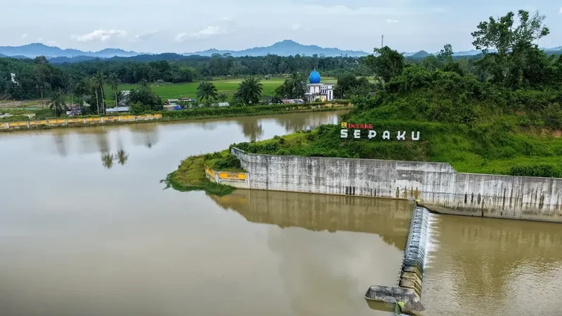 Nusantara, Ibu Kota Nusantara (IKN), telah memiliki fasilitas pengolahan air dengan kualitas air minum yang dapat dikonsumsi langsung.