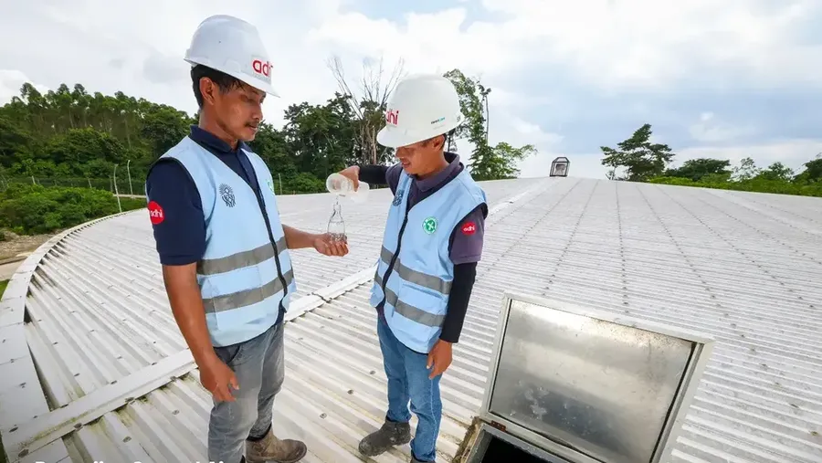 Nusantara, Ibu Kota Nusantara (IKN), telah memiliki fasilitas pengolahan air dengan kualitas air minum yang dapat dikonsumsi langsung.