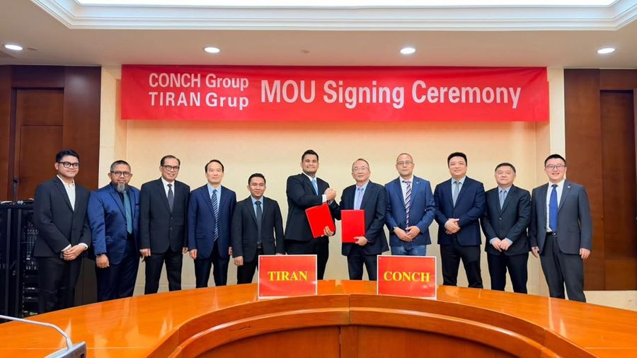 PT Tiran Nusantara Grup teken kerjasama Rp10 T dengan Conch Investment Holdings. (Dok. PT Tiran Nusantara Grup)