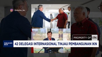 42 Delegasi Internasional Tinjau Pembangunan IKN