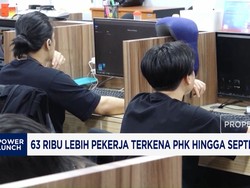 63 Ribu Lebih Pekerja Terkena PHK Hingga September 2026