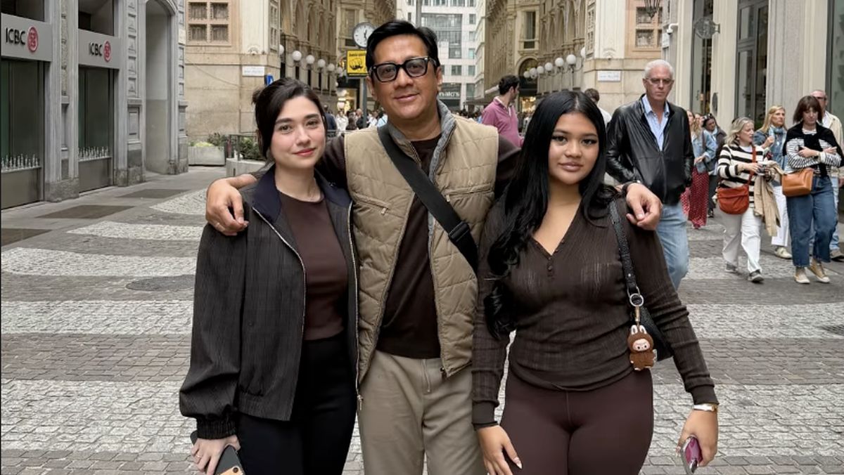 Andre Taulany Nikmati Jalan-jalan di Italia Bareng Putrinya dan Amanda Rigby — NadiKabar.com