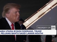 Bandara Riyadh Diserang, Trump Buka Peluang Bantu Saudi Lawan Houthi