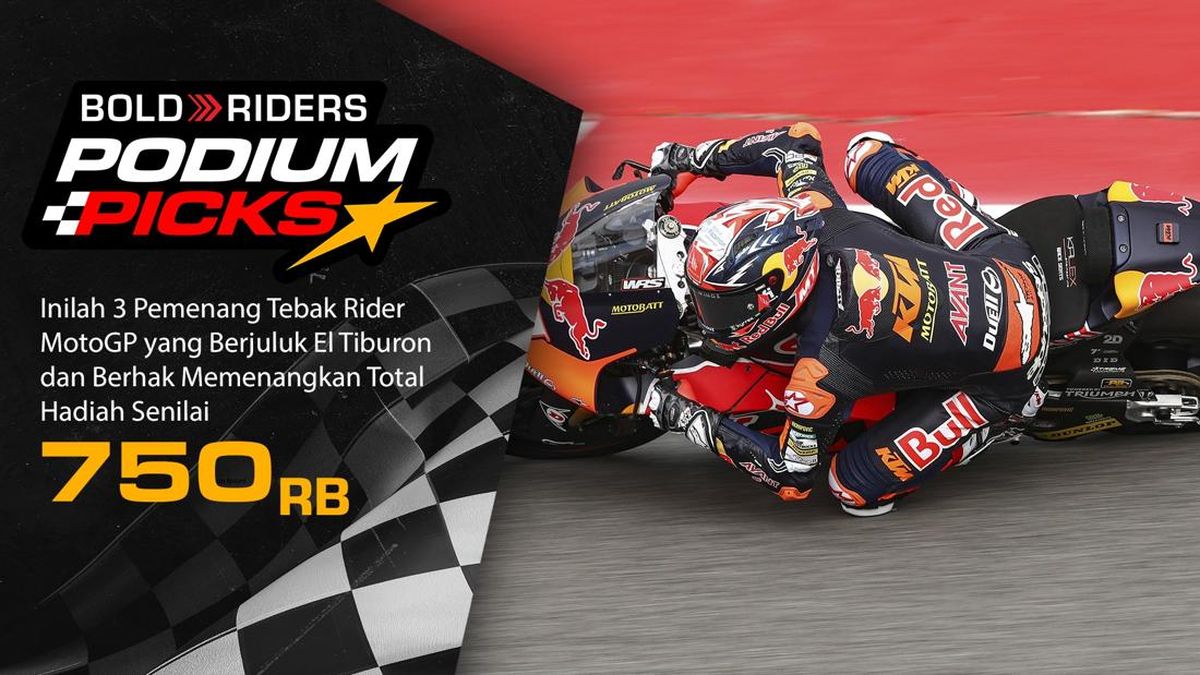 Selamat! Ini 3 Pemenang Kuis Tebak Rider MotoGP Berjuluk El Tiburón — NadiKabar.com