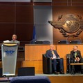 Direktur Operasi AirNav Indonesia Setio Anggoro menjadi panelis dalam ICAO Air Navigation WorldAir Traffic Flow Management 2026 yang digelar di markas ICAO di Montreal, Kanada, beberapa waktu lalu. (Dok. AirNav Indonesia)
