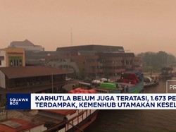 Karhutla Belum Juga Teratasi, 1.673 Penerbangan Terdampak