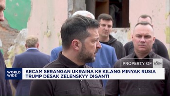 Kecam Serangan ke Kilang Minyak Rusia, Trump Desak Zelenskyy Diganti