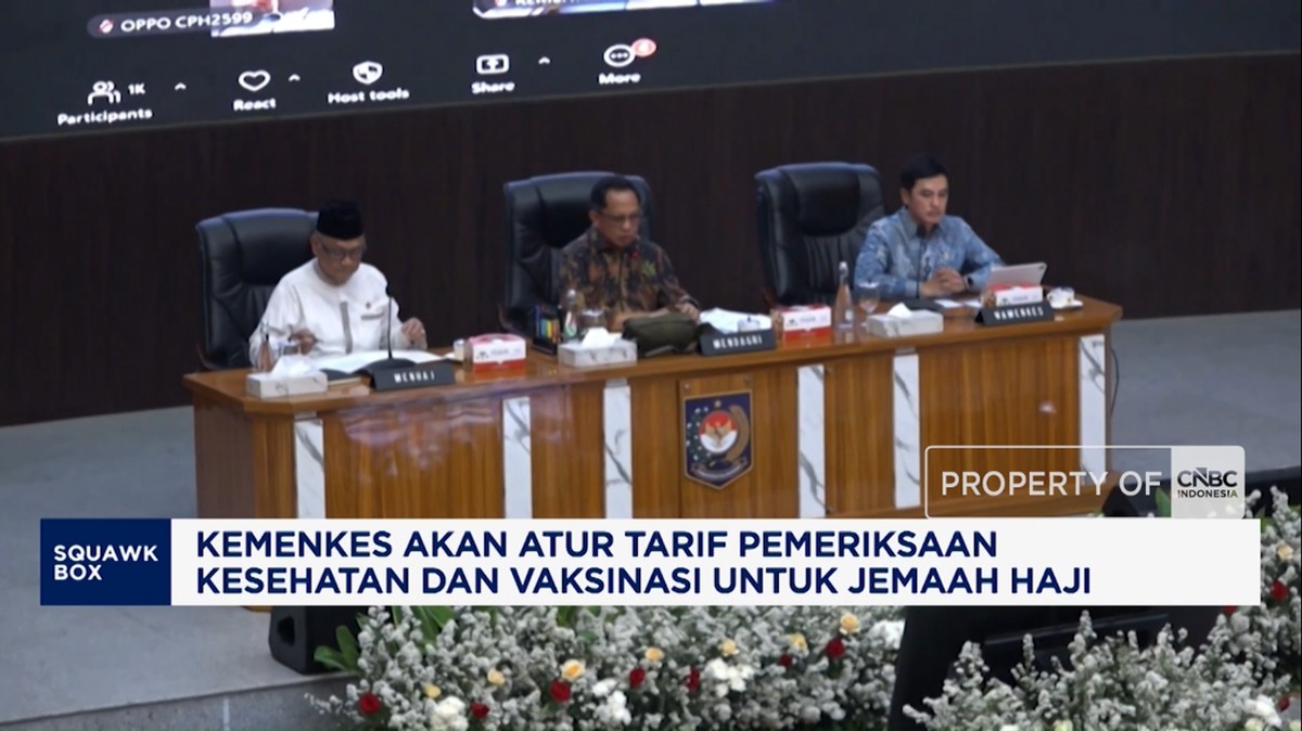 Video:Kemenkes Akan Atur Tarif Pemeriksaan Kesehatan untuk Jemaah Haji