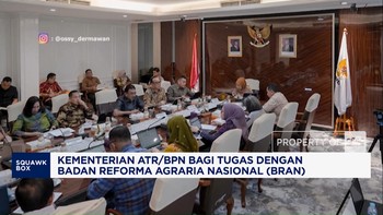 Kementerian ATR/BPN Bagi Tugas dengan BRAN