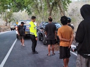 Motor Tabrak Mobil di Jalan Wonosari-Semin, 1 Orang Tewas di TKP
