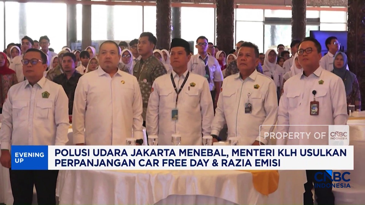Video: Polusi Jakarta, KLH Usul CFD Diperpanjang dan Razia Emisi