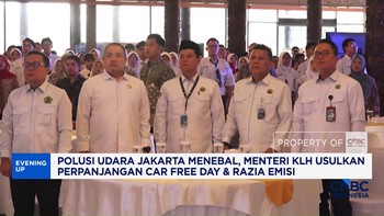 Polusi Udara Jakarta Menebal, Menteri KLH Usulkan Perpanjangan Car Free Day & Razia Emisi Diperketat