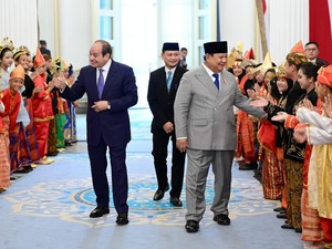 Prabowo Jamu Makan Siang El-Sisi, Tegaskan Kedekatan Historis RI dan Mesir