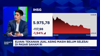 Saham Konglo Dilego, IHSG Anjlok Hingga 2% & Merosot ke Level 5.900-an