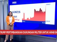 Trump Pertimbangkan Dukungan Militer ke Arab Saudi, IHSG - Rupiah Ambruk