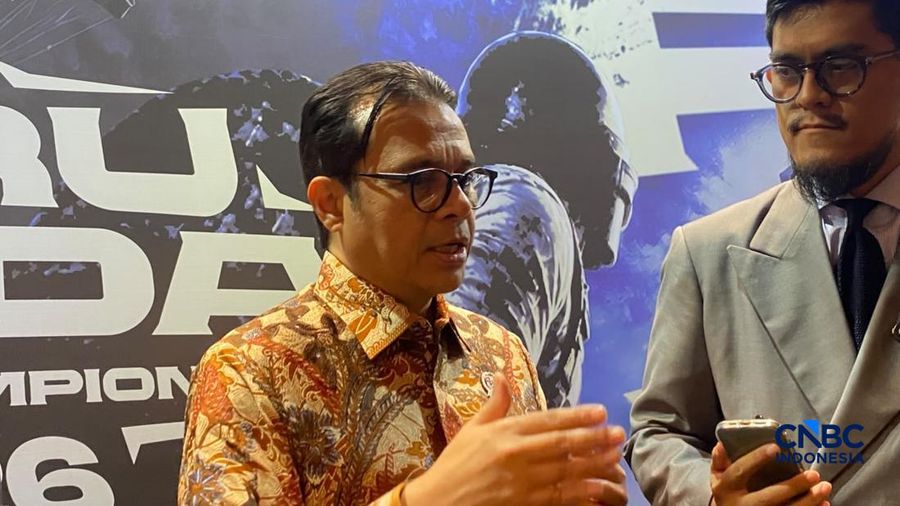 Wamenkomdigi Nezar Patria. (CNBC Indonesia/Novina)